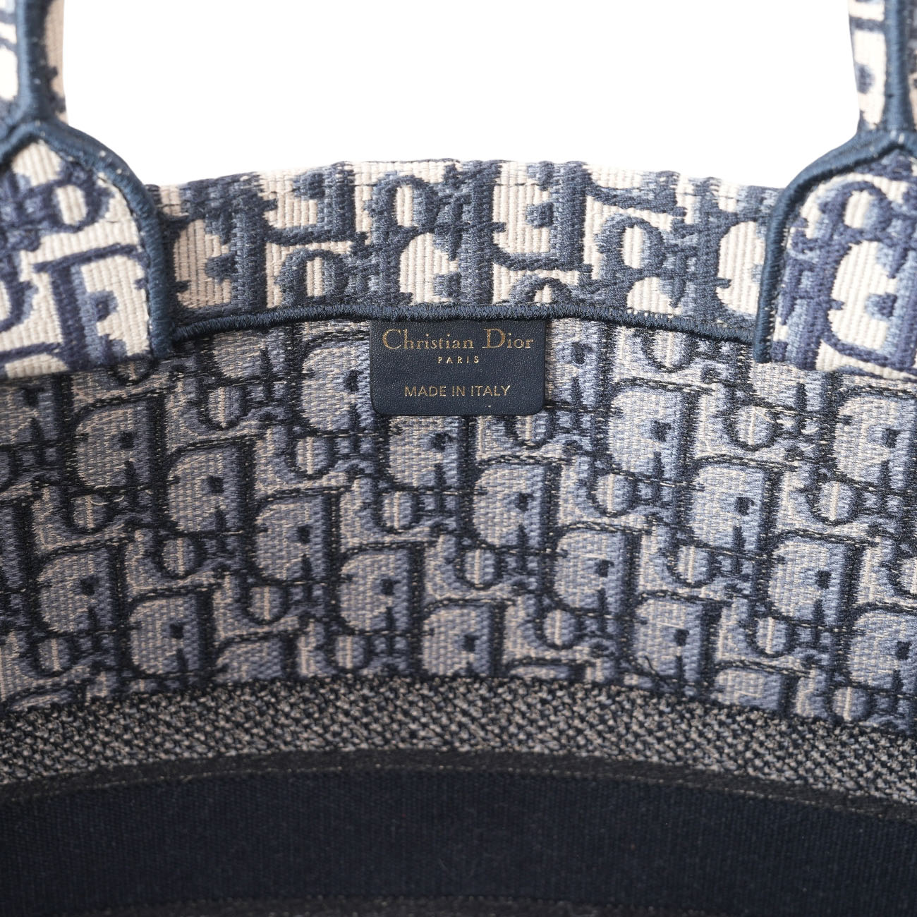 CHRISTIAN DIOR(USED)디올 오블리크 북토트 라지